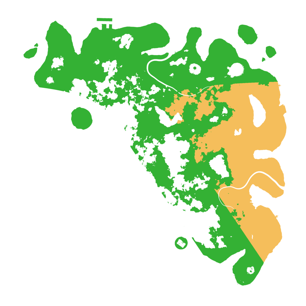 Biome Rust Map: Procedural Map, Size: 4000, Seed: 656004358