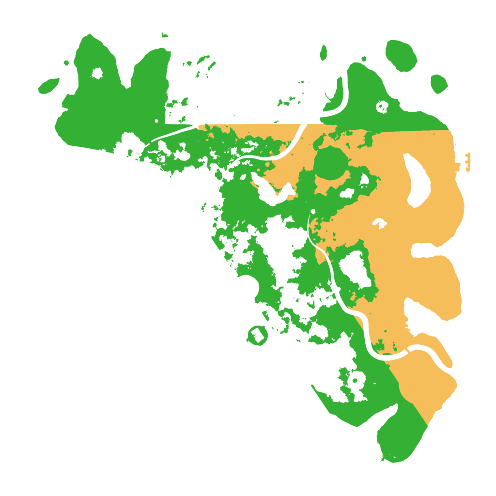 Biome Rust Map: Procedural Map, Size: 4000, Seed: 656004358