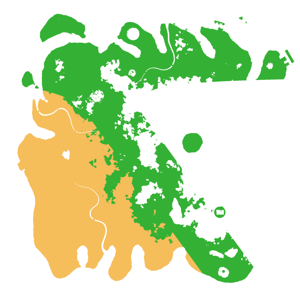 Biome Rust Map: Procedural Map, Size: 4250, Seed: 922108820