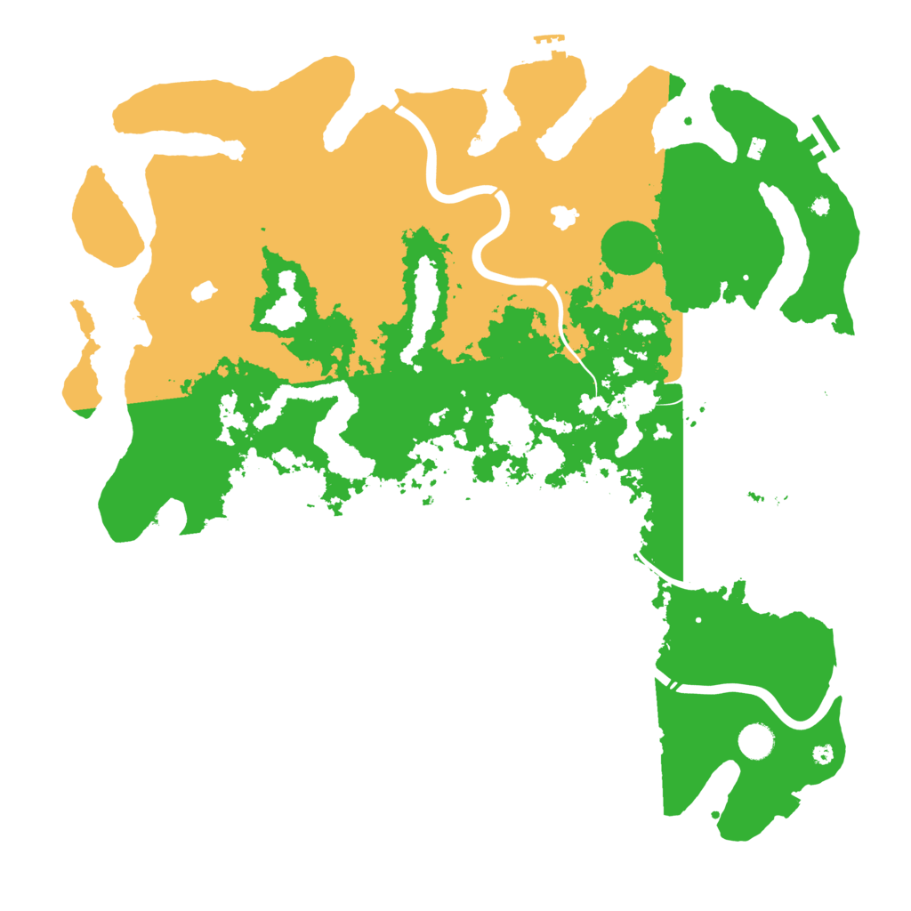 Biome Rust Map: Procedural Map, Size: 4500, Seed: 1590027789