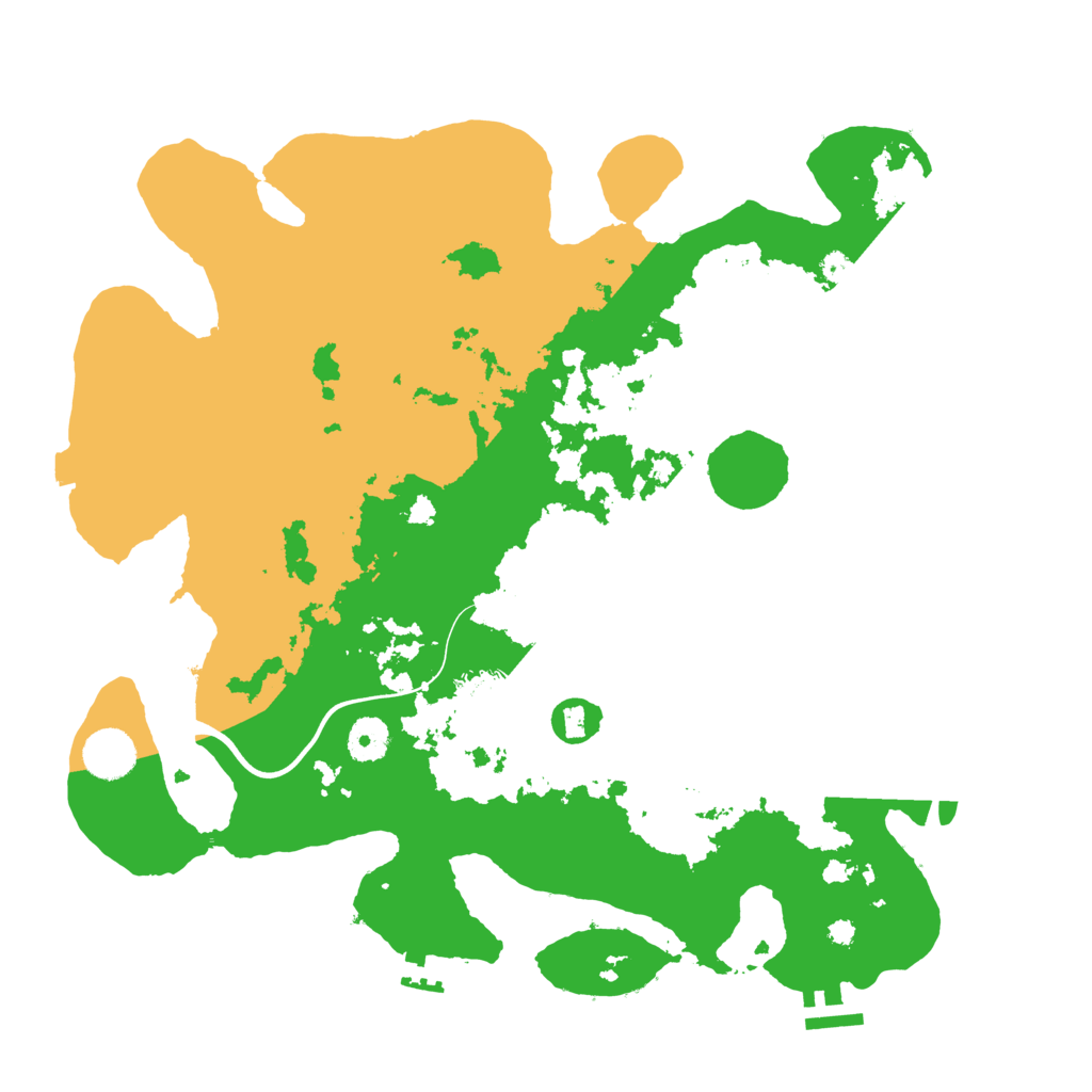 Biome Rust Map: Procedural Map, Size: 3800, Seed: 2104540249