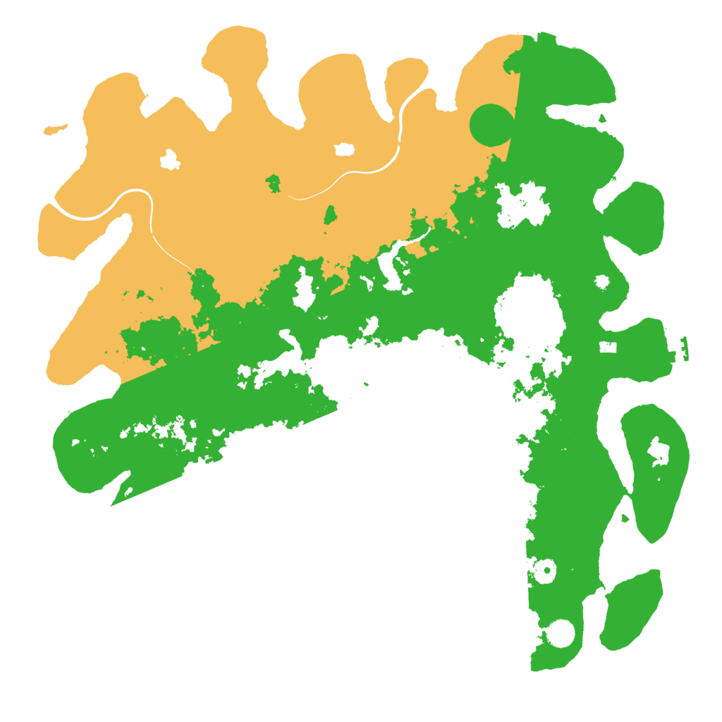 Biome Rust Map: Procedural Map, Size: 4500, Seed: 1788074720