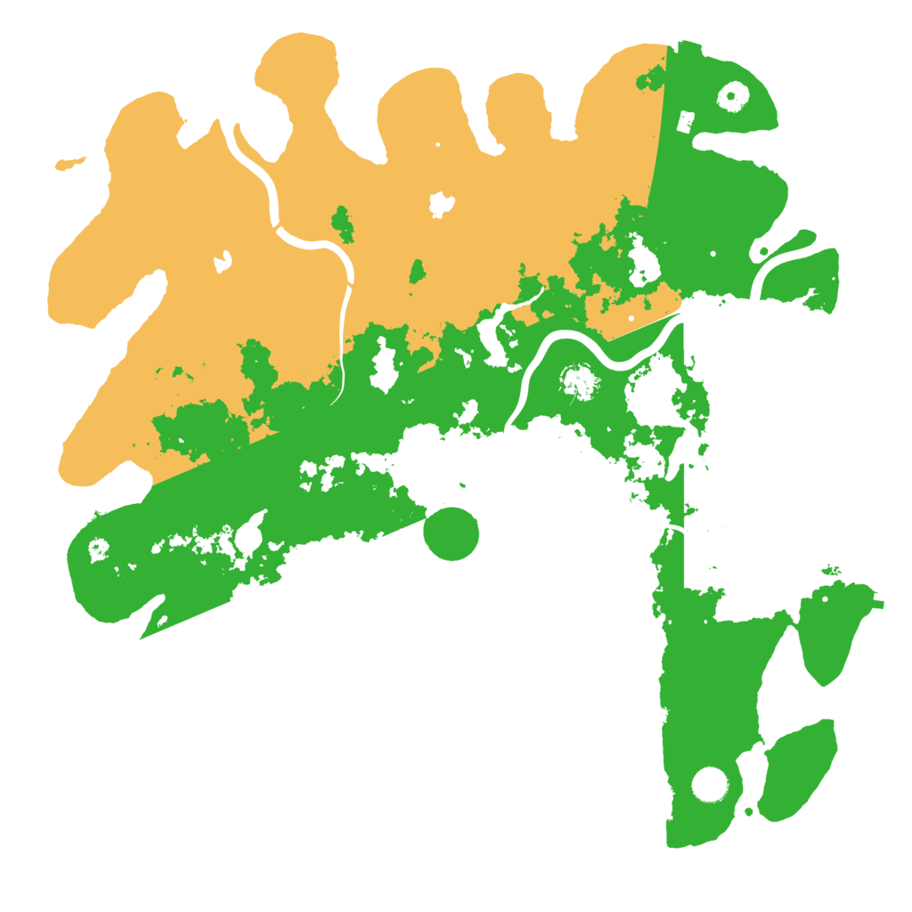 Biome Rust Map: Procedural Map, Size: 4500, Seed: 1788074720