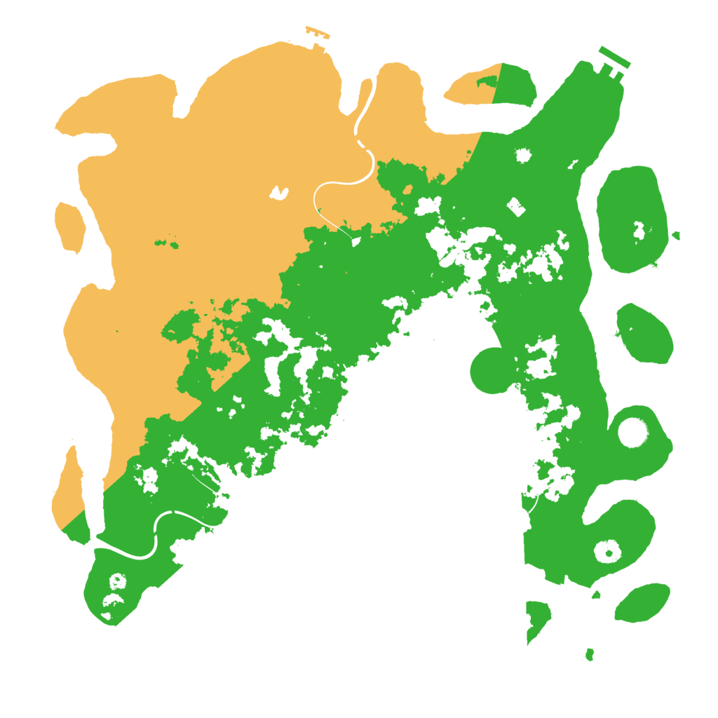 Biome Rust Map: Procedural Map, Size: 4250, Seed: 1890434290