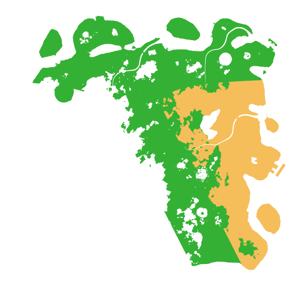 Biome Rust Map: Procedural Map, Size: 4250, Seed: 2059908116