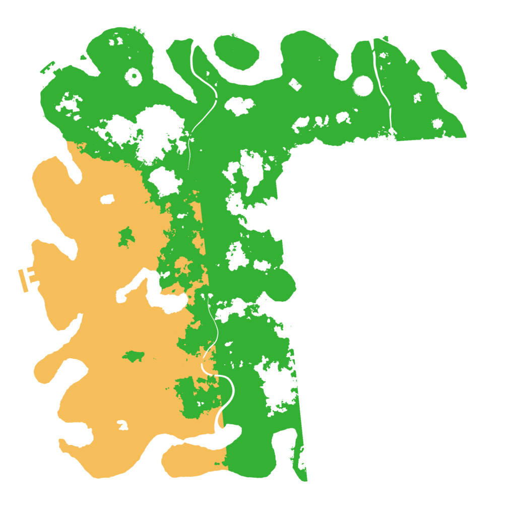 Biome Rust Map: Procedural Map, Size: 4500, Seed: 596576144