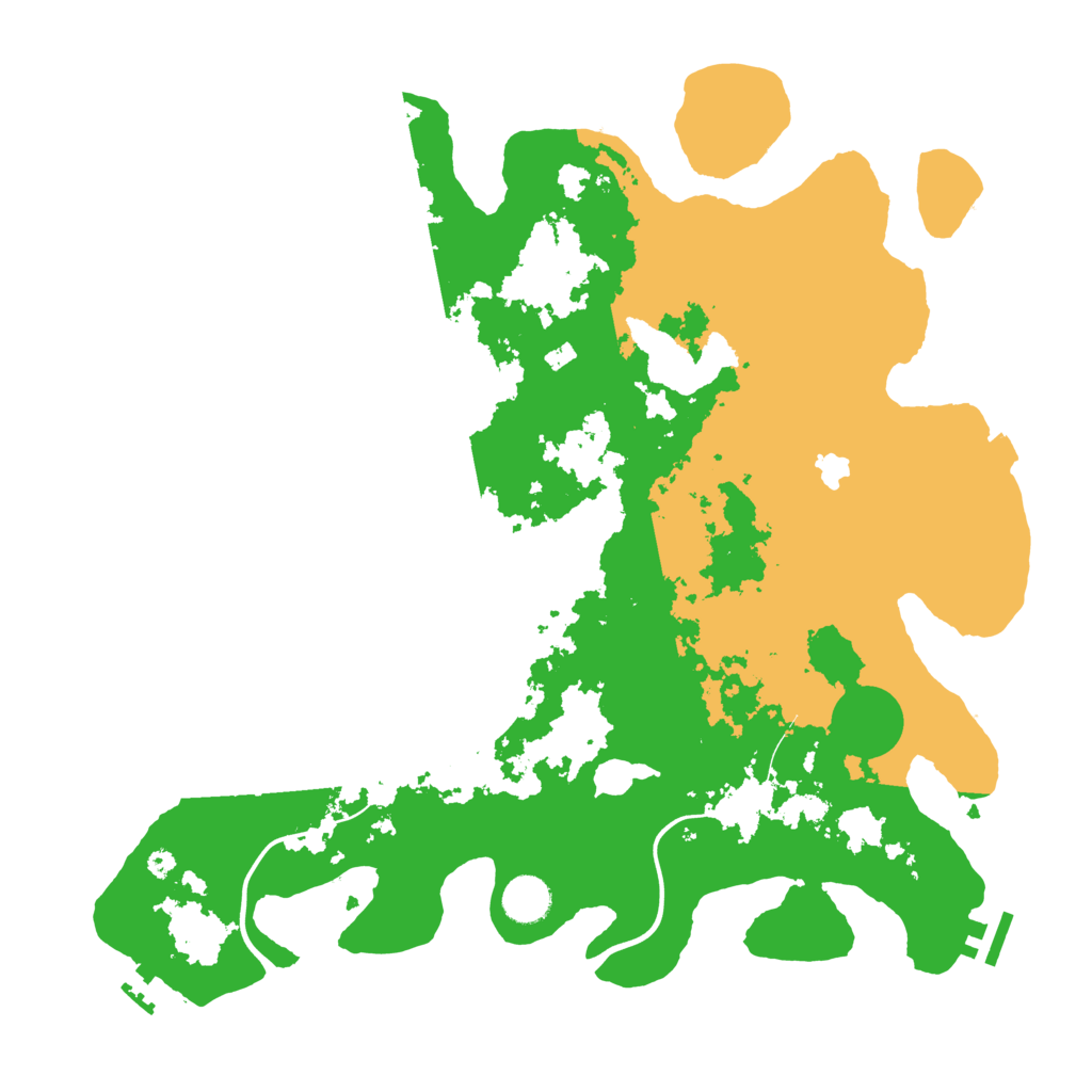 Biome Rust Map: Procedural Map, Size: 4000, Seed: 24112101