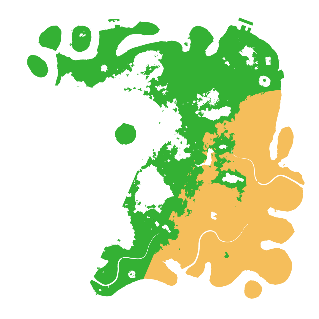 Biome Rust Map: Procedural Map, Size: 4250, Seed: 1159620421