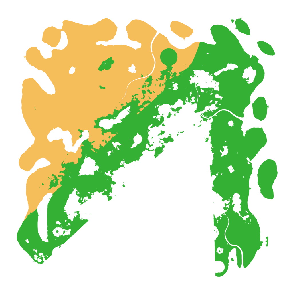 Biome Rust Map: Procedural Map, Size: 4500, Seed: 1002375103