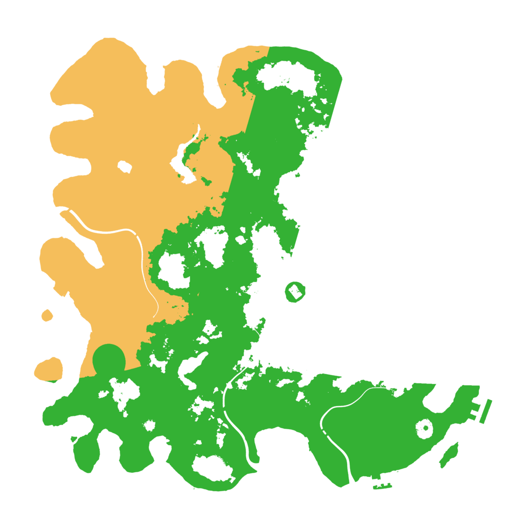 Biome Rust Map: Procedural Map, Size: 4250, Seed: 1721841194