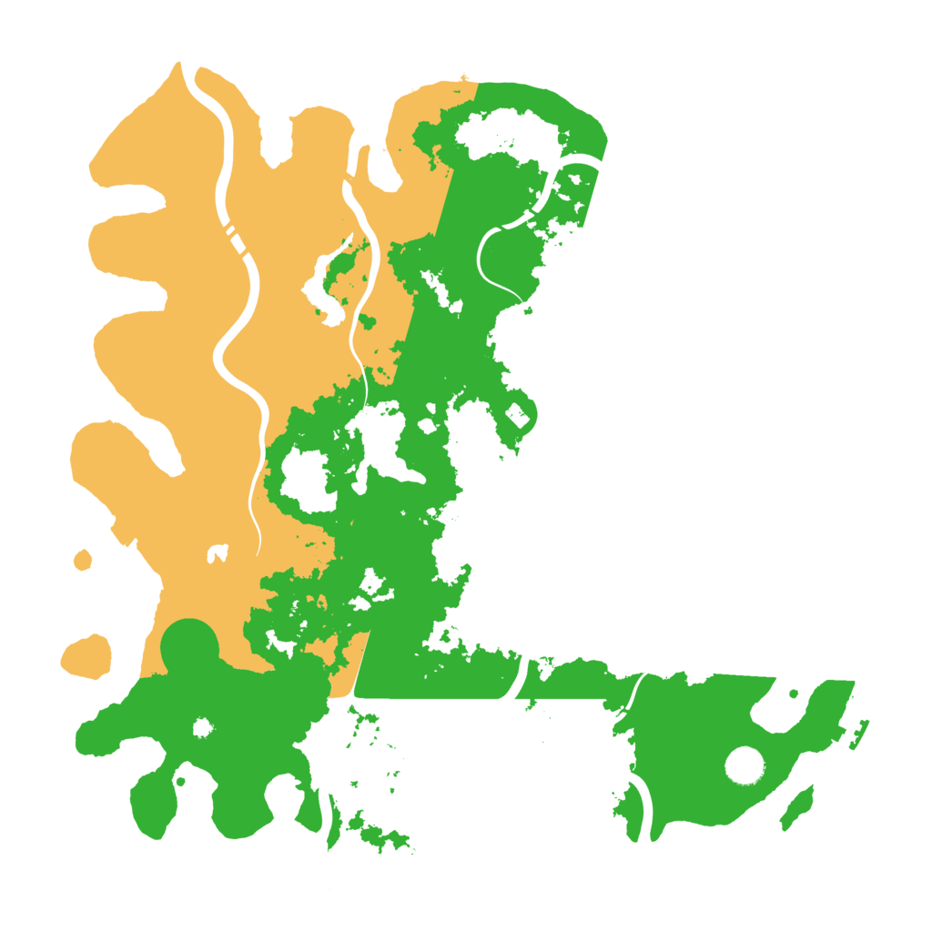 Biome Rust Map: Procedural Map, Size: 4250, Seed: 1721841194