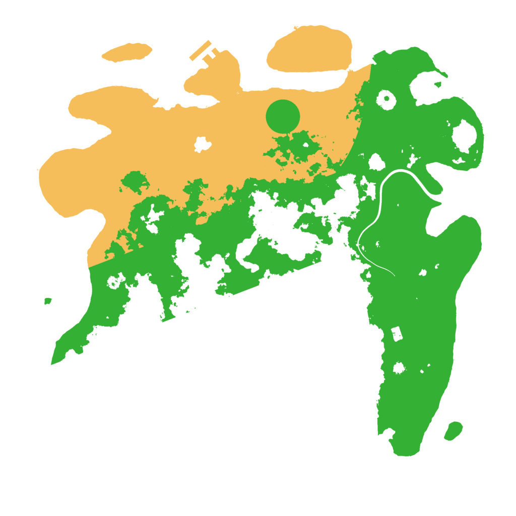 Biome Rust Map: Procedural Map, Size: 4000, Seed: 1875352320