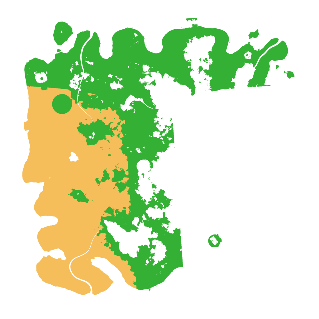 Biome Rust Map: Procedural Map, Size: 4250, Seed: 1474724414