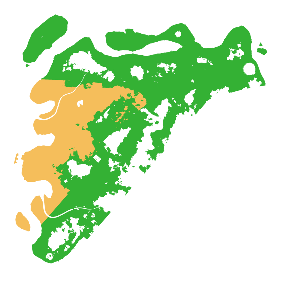 Biome Rust Map: Procedural Map, Size: 4250, Seed: 26899