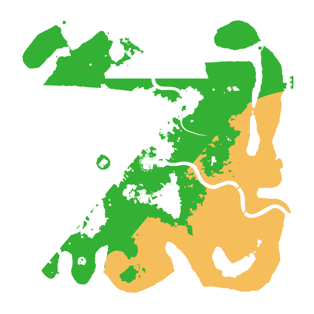 Biome Rust Map: Procedural Map, Size: 3700, Seed: 1777032158