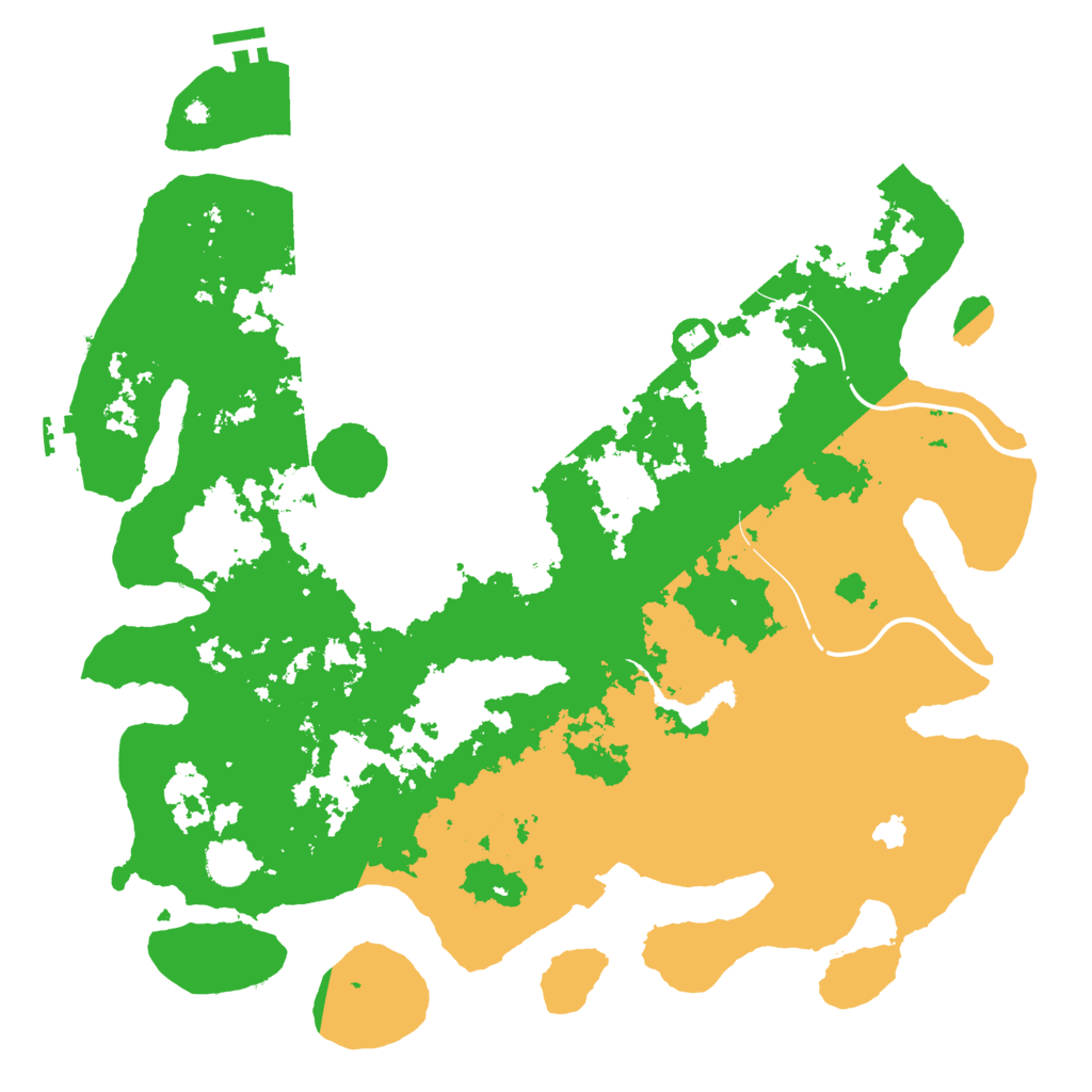 Biome Rust Map: Procedural Map, Size: 4250, Seed: 984632623