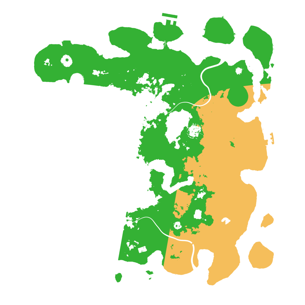 Biome Rust Map: Procedural Map, Size: 4000, Seed: 1808065190