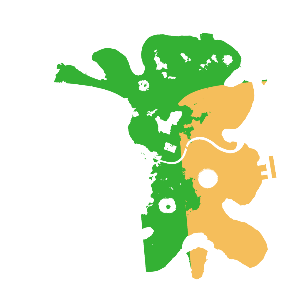 Biome Rust Map: Procedural Map, Size: 2750, Seed: 764320958