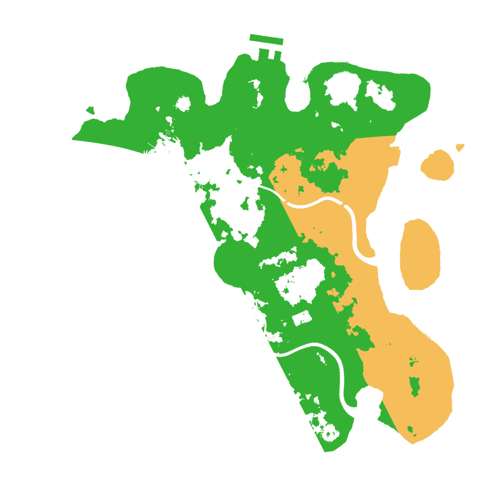 Biome Rust Map: Procedural Map, Size: 3000, Seed: 1073026914