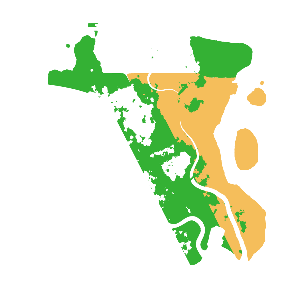 Biome Rust Map: Procedural Map, Size: 3000, Seed: 1073026914