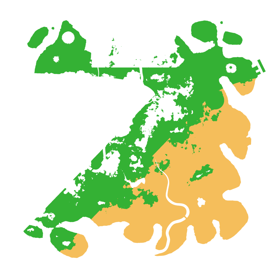 Biome Rust Map: Procedural Map, Size: 4000, Seed: 201659579