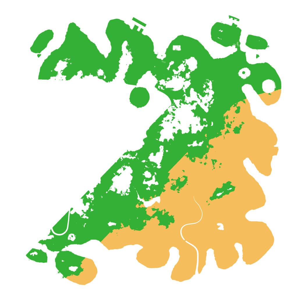 Biome Rust Map: Procedural Map, Size: 4000, Seed: 201659579