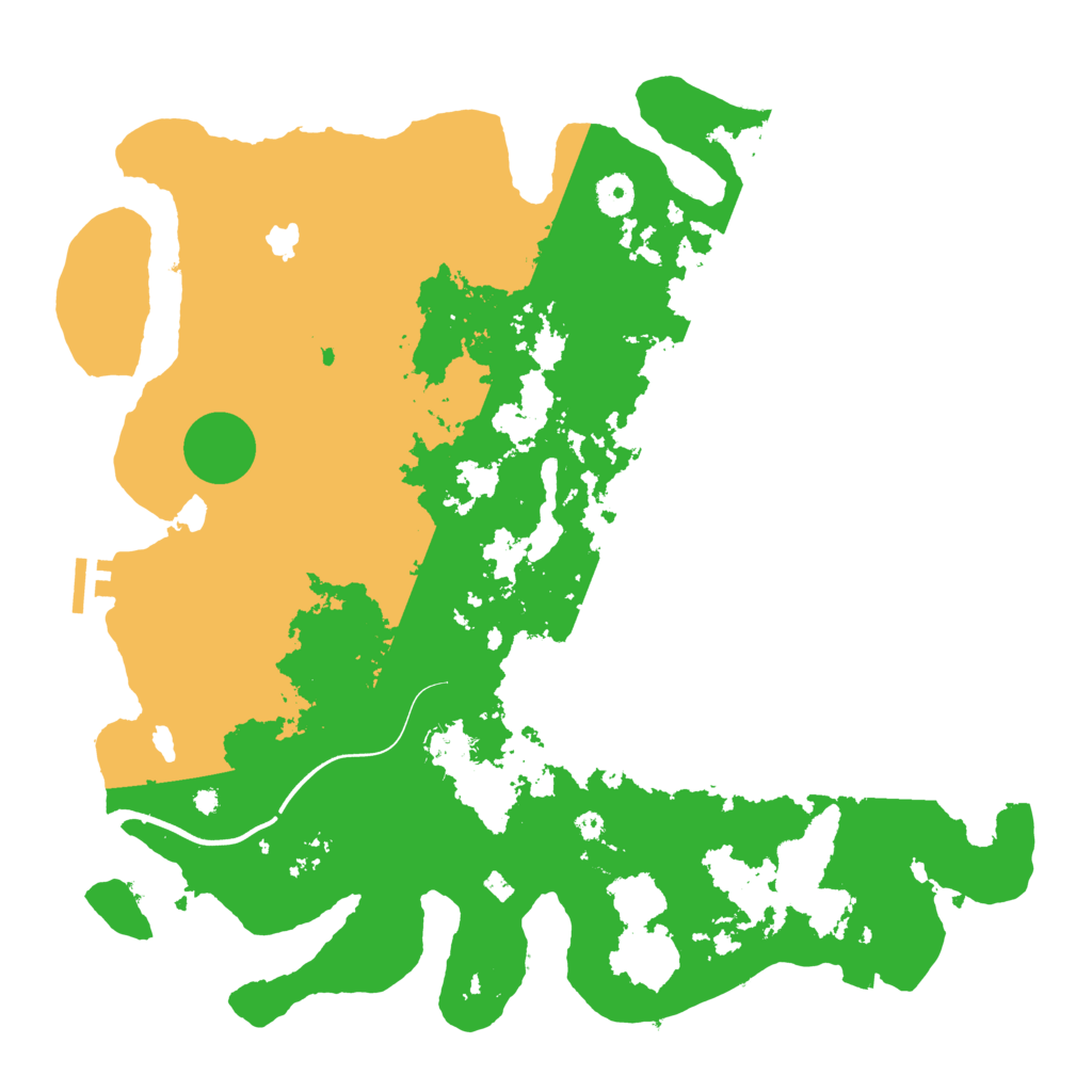 Biome Rust Map: Procedural Map, Size: 4000, Seed: 823846872