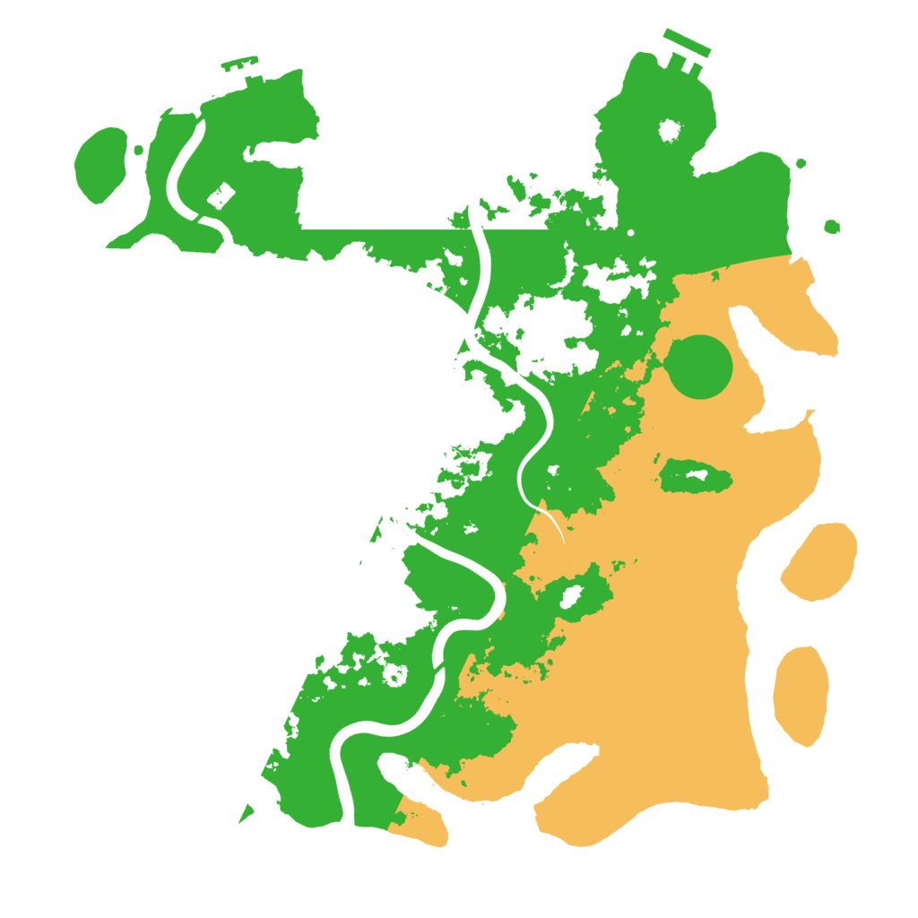 Biome Rust Map: Procedural Map, Size: 3750, Seed: 2020791262