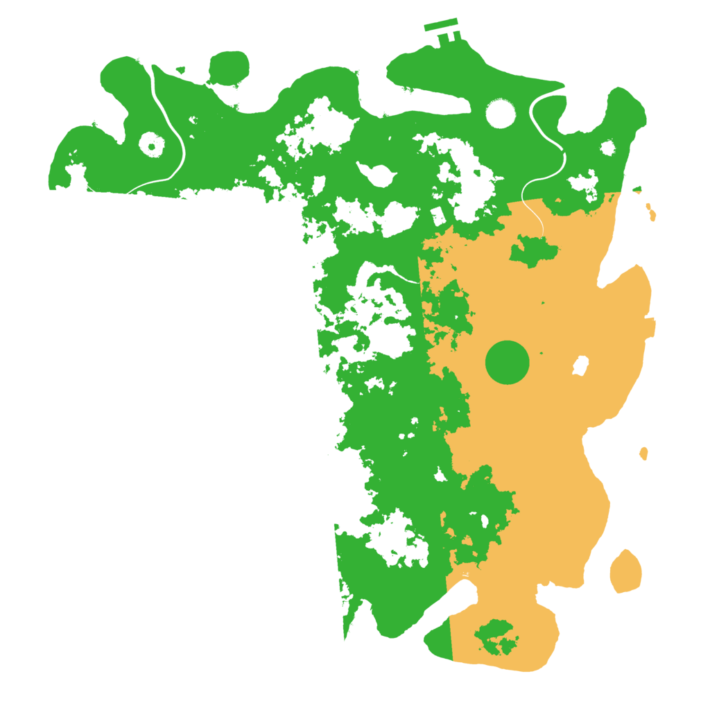 Biome Rust Map: Procedural Map, Size: 4250, Seed: 791384124