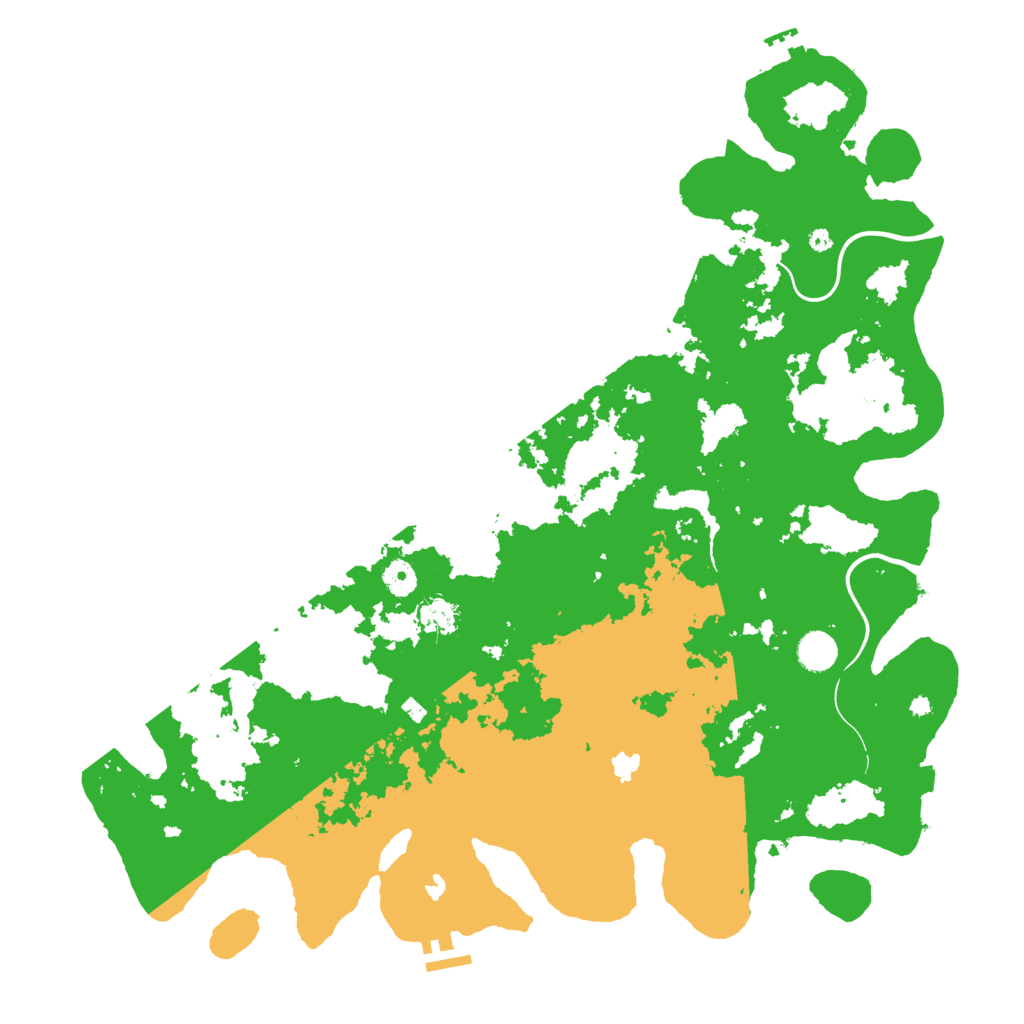 Biome Rust Map: Procedural Map, Size: 4500, Seed: 1583256379