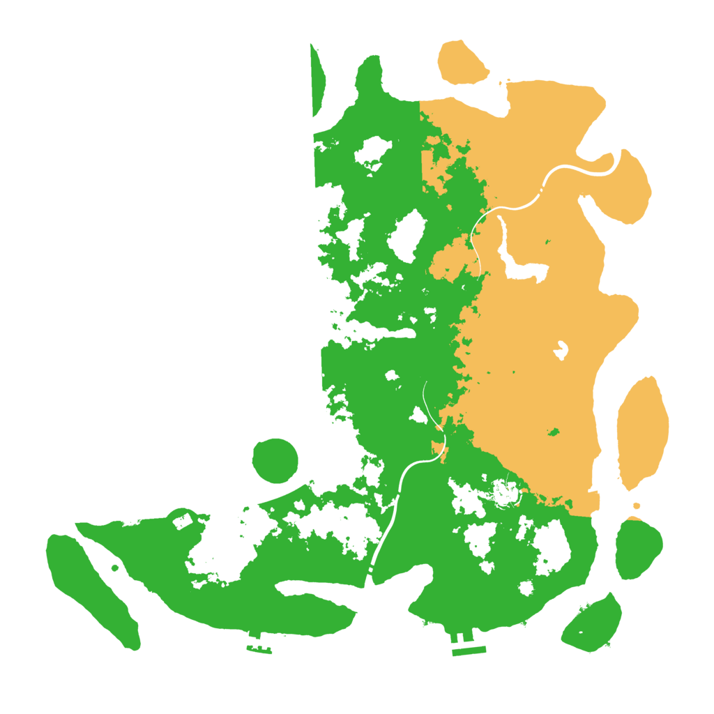 Biome Rust Map: Procedural Map, Size: 4250, Seed: 255842563