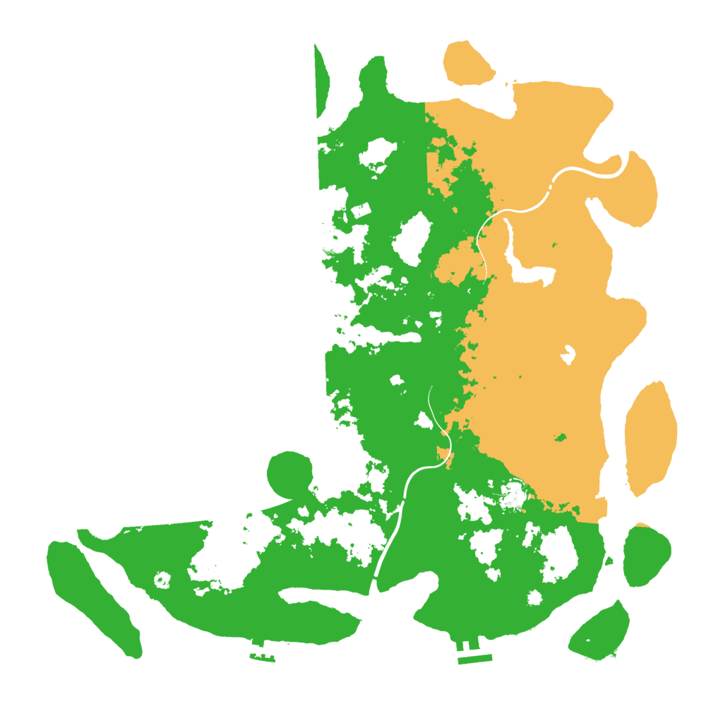 Biome Rust Map: Procedural Map, Size: 4250, Seed: 255842563