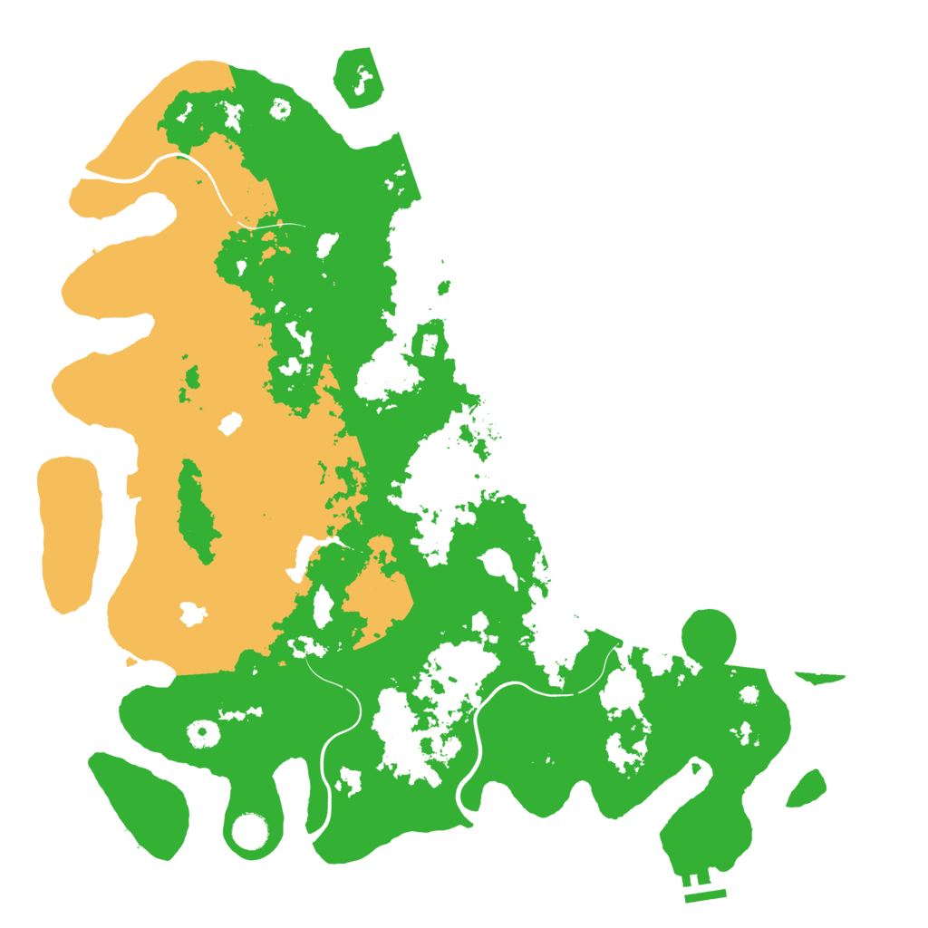 Biome Rust Map: Procedural Map, Size: 4500, Seed: 26372613