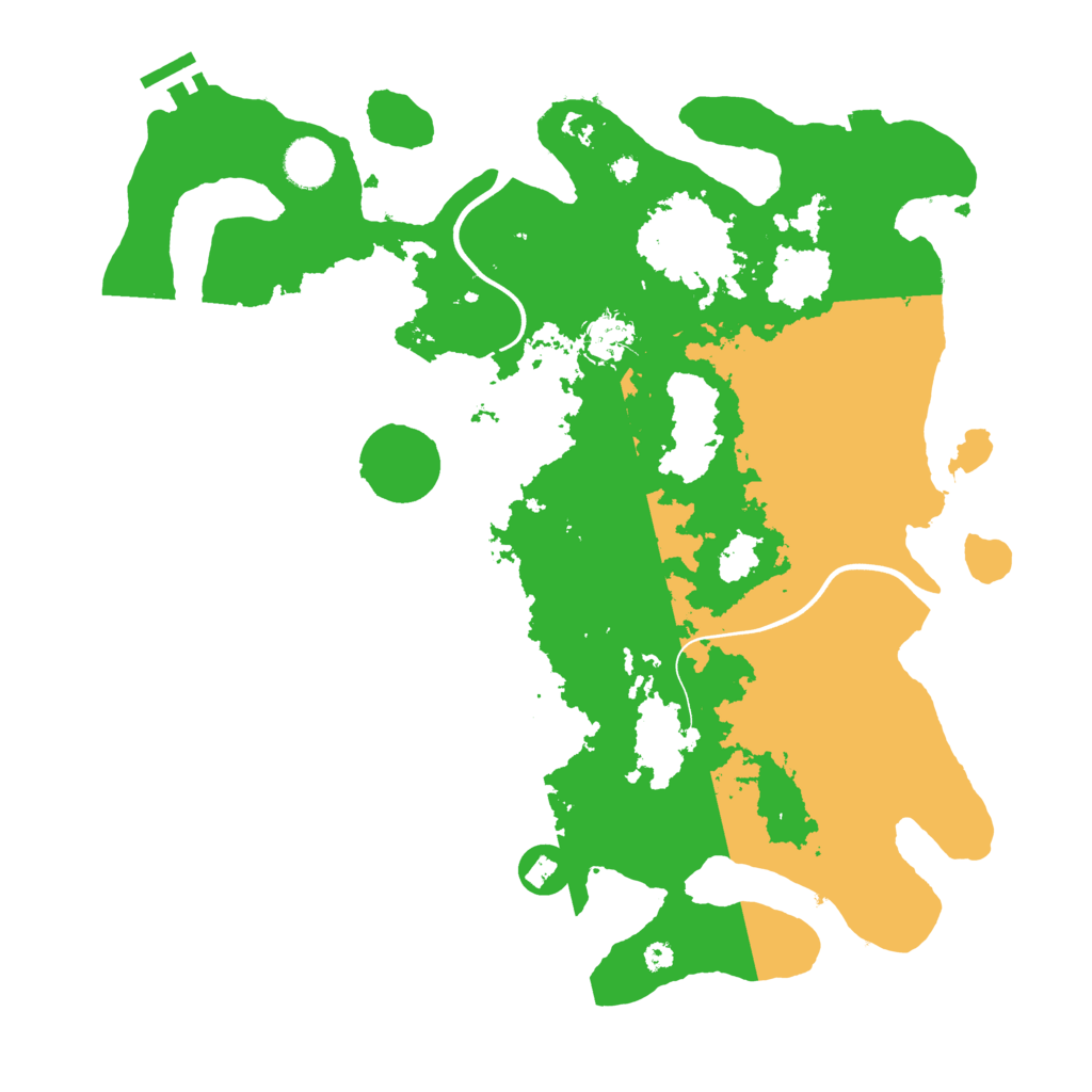 Biome Rust Map: Procedural Map, Size: 3800, Seed: 1463416206