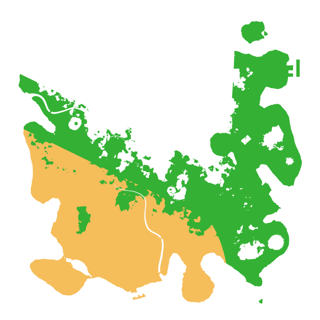 Biome Rust Map: Procedural Map, Size: 3750, Seed: 383322345