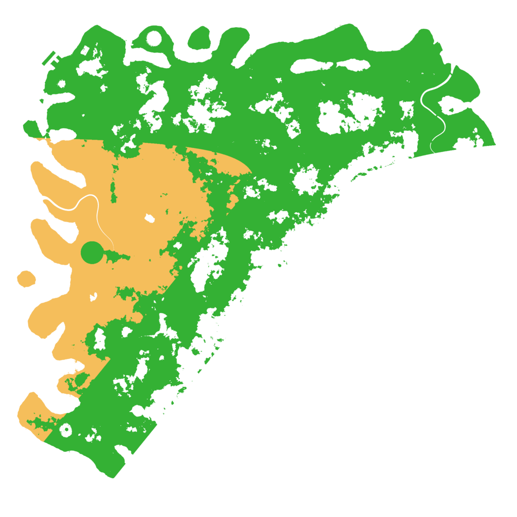 Biome Rust Map: Procedural Map, Size: 6000, Seed: 236188939