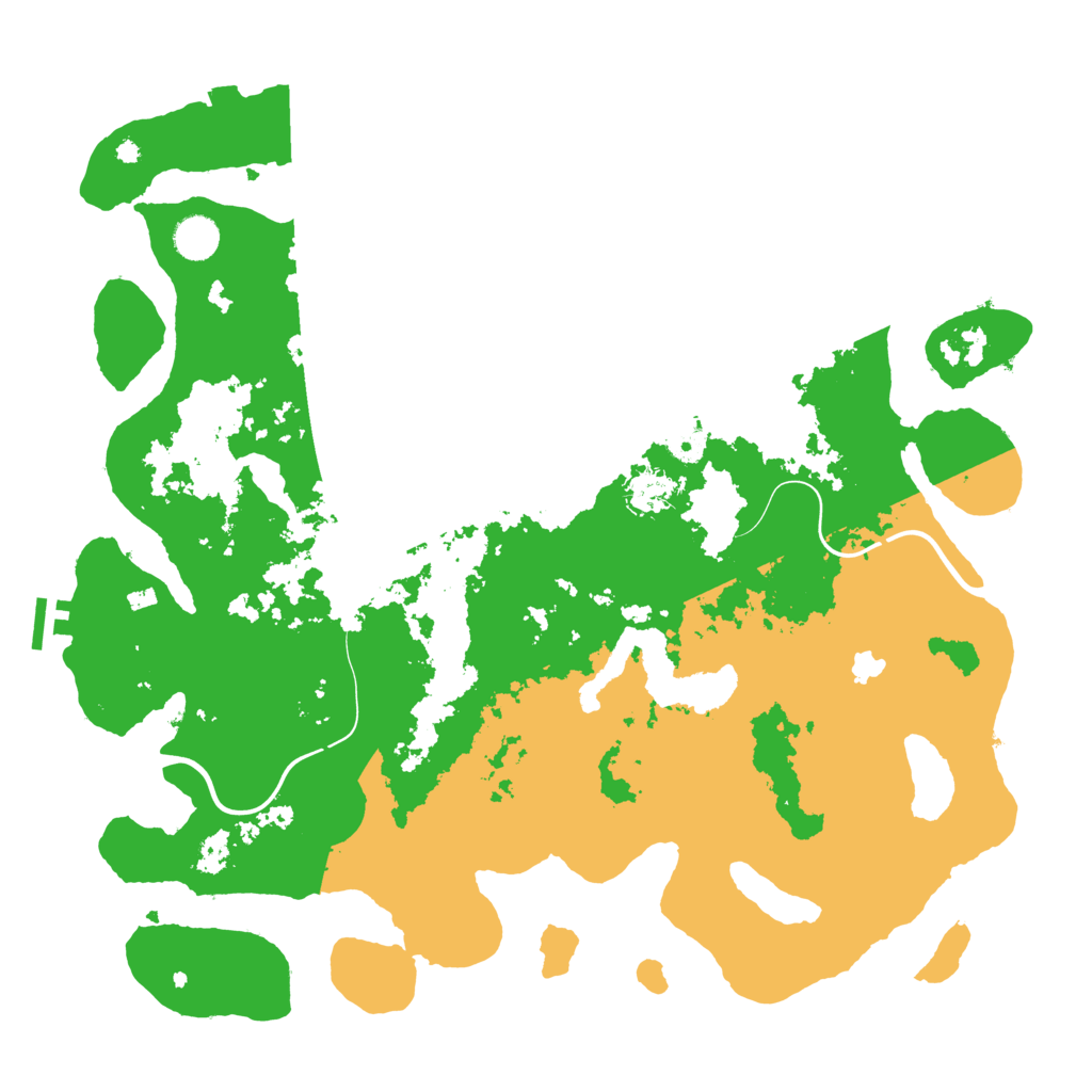 Biome Rust Map: Procedural Map, Size: 4250, Seed: 12975442