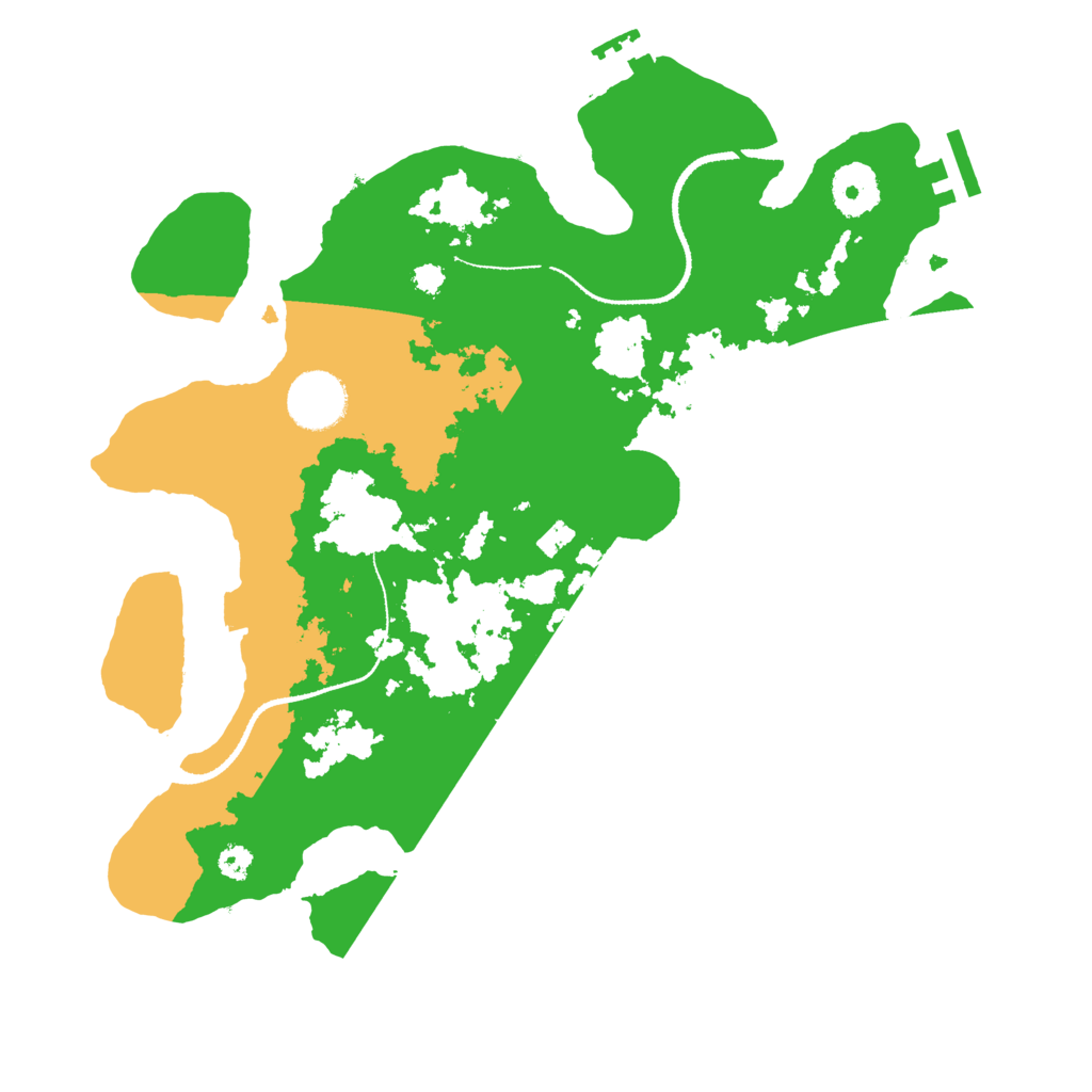 Biome Rust Map: Procedural Map, Size: 3250, Seed: 2120203156