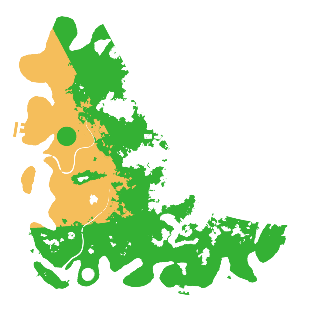 Biome Rust Map: Procedural Map, Size: 4250, Seed: 826585055