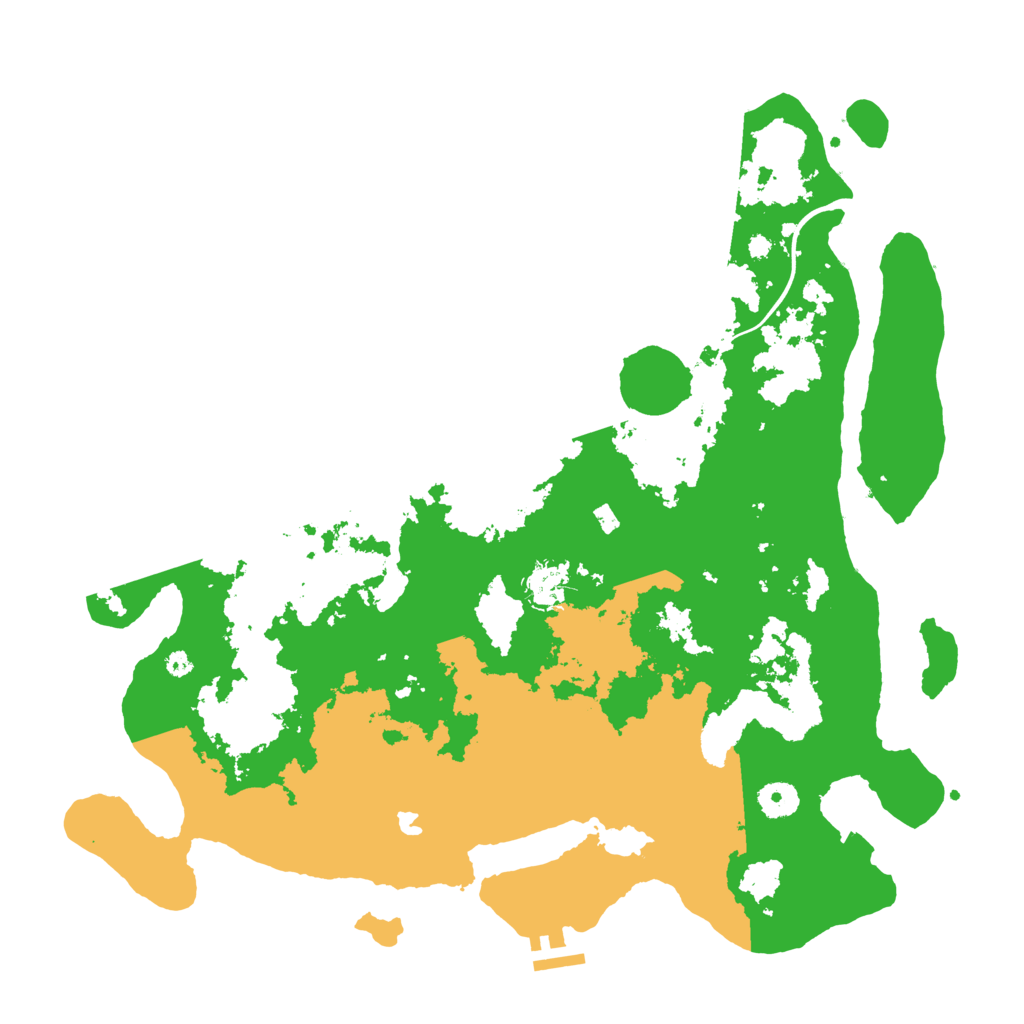 Biome Rust Map: Procedural Map, Size: 4000, Seed: 3556352
