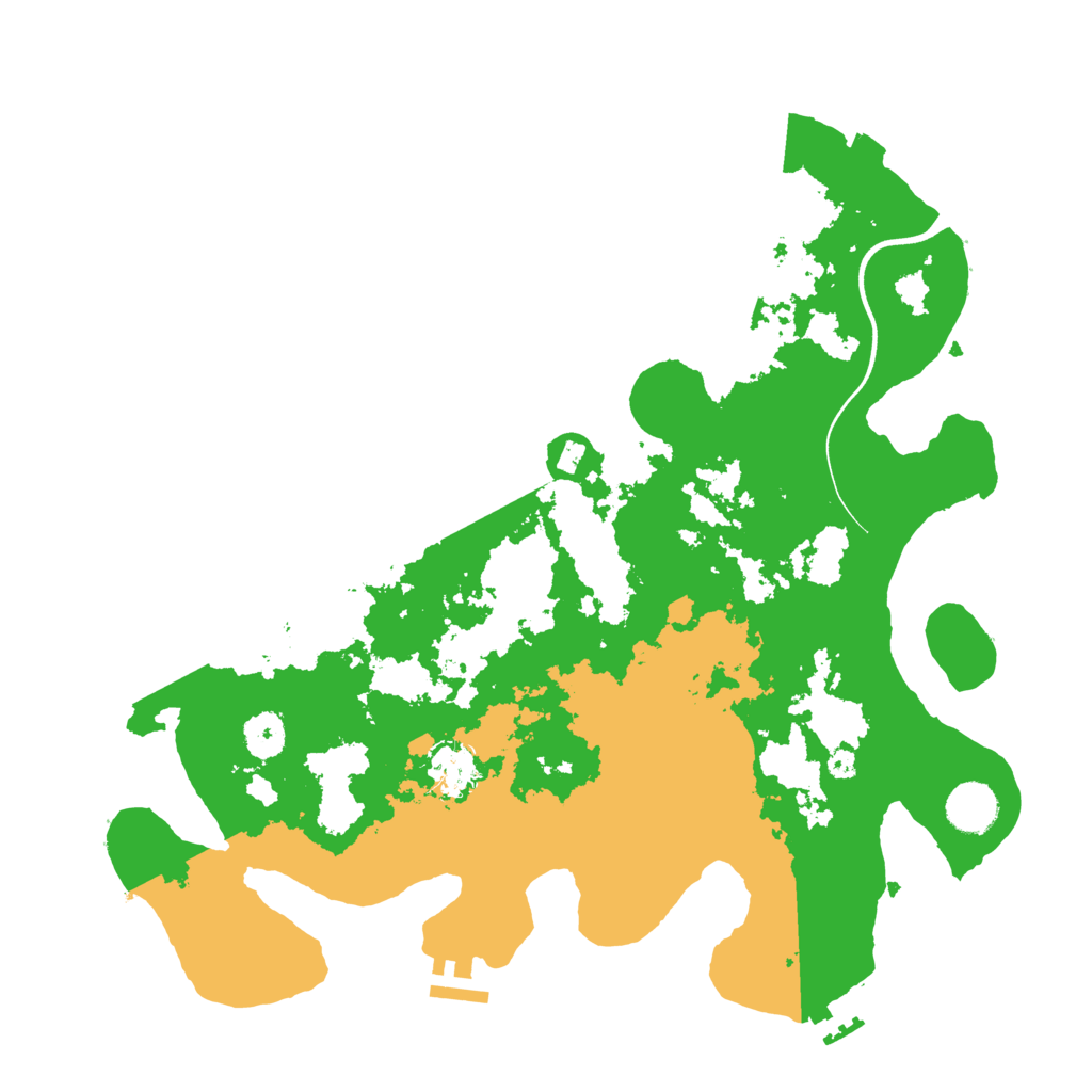 Biome Rust Map: Procedural Map, Size: 3750, Seed: 1345473785