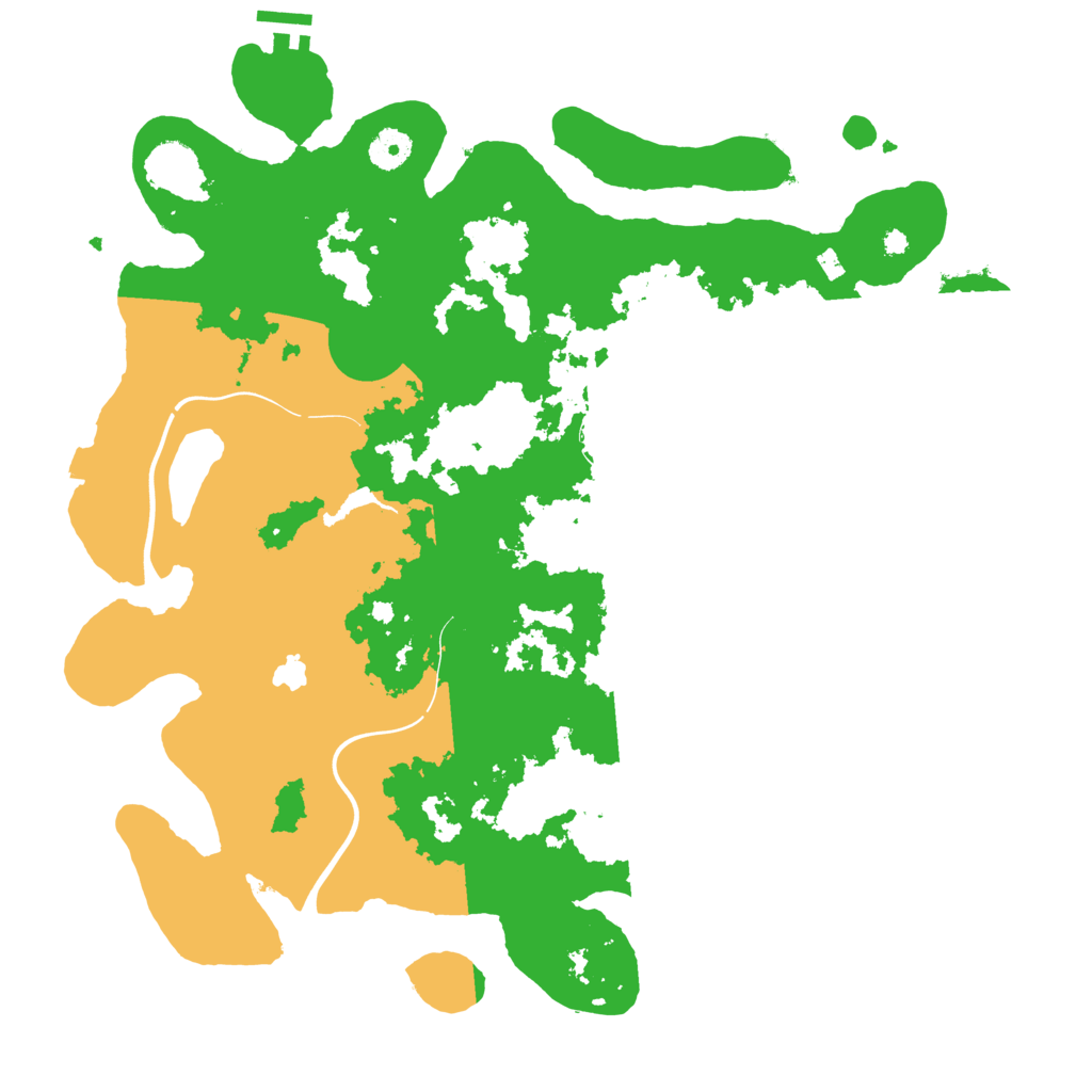 Biome Rust Map: Procedural Map, Size: 4000, Seed: 1019899629