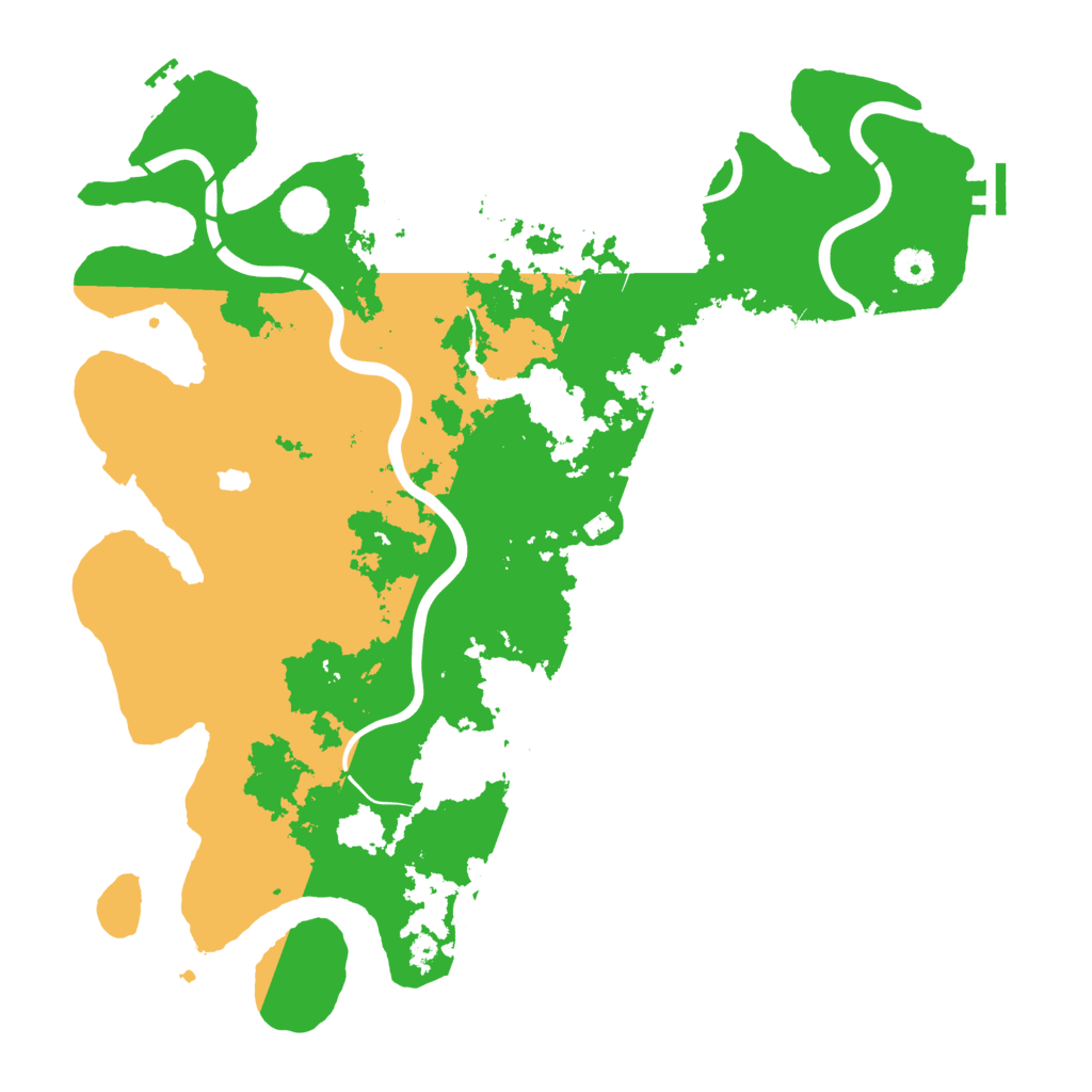 Biome Rust Map: Procedural Map, Size: 4250, Seed: 20241122