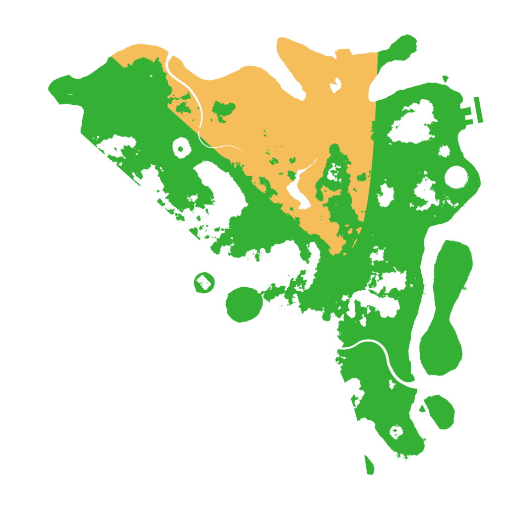 Biome Rust Map: Procedural Map, Size: 4000, Seed: 1690538754