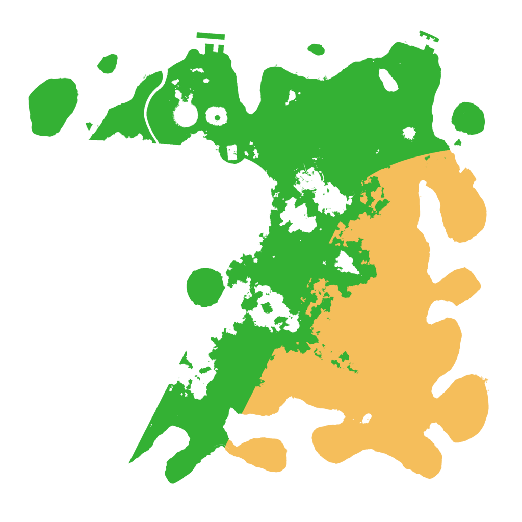 Biome Rust Map: Procedural Map, Size: 3750, Seed: 353111654