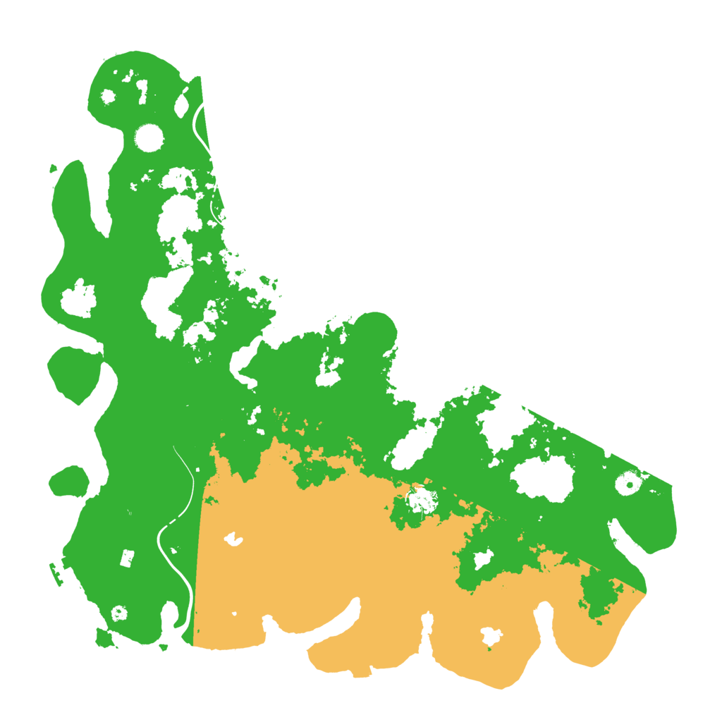 Biome Rust Map: Procedural Map, Size: 4500, Seed: 1185491171