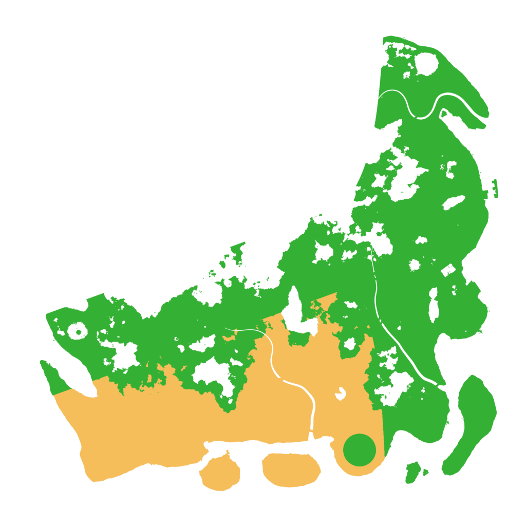 Biome Rust Map: Procedural Map, Size: 4250, Seed: 1145144109