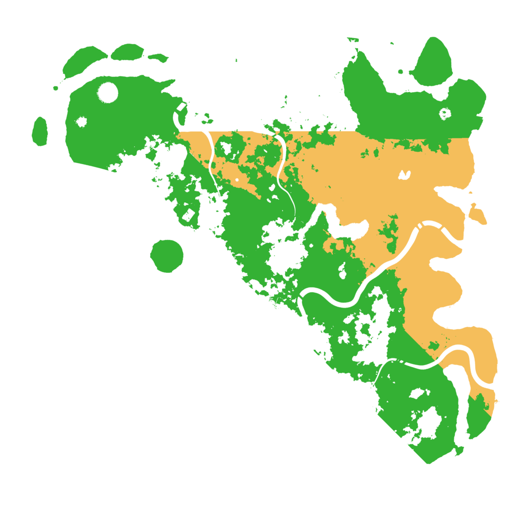 Biome Rust Map: Procedural Map, Size: 4500, Seed: 483529272