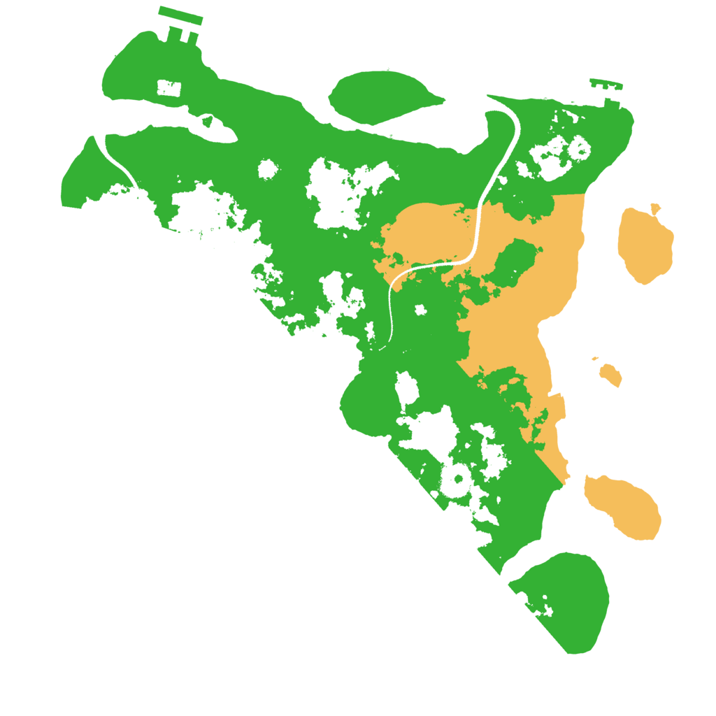 Biome Rust Map: Procedural Map, Size: 3250, Seed: 1954696346