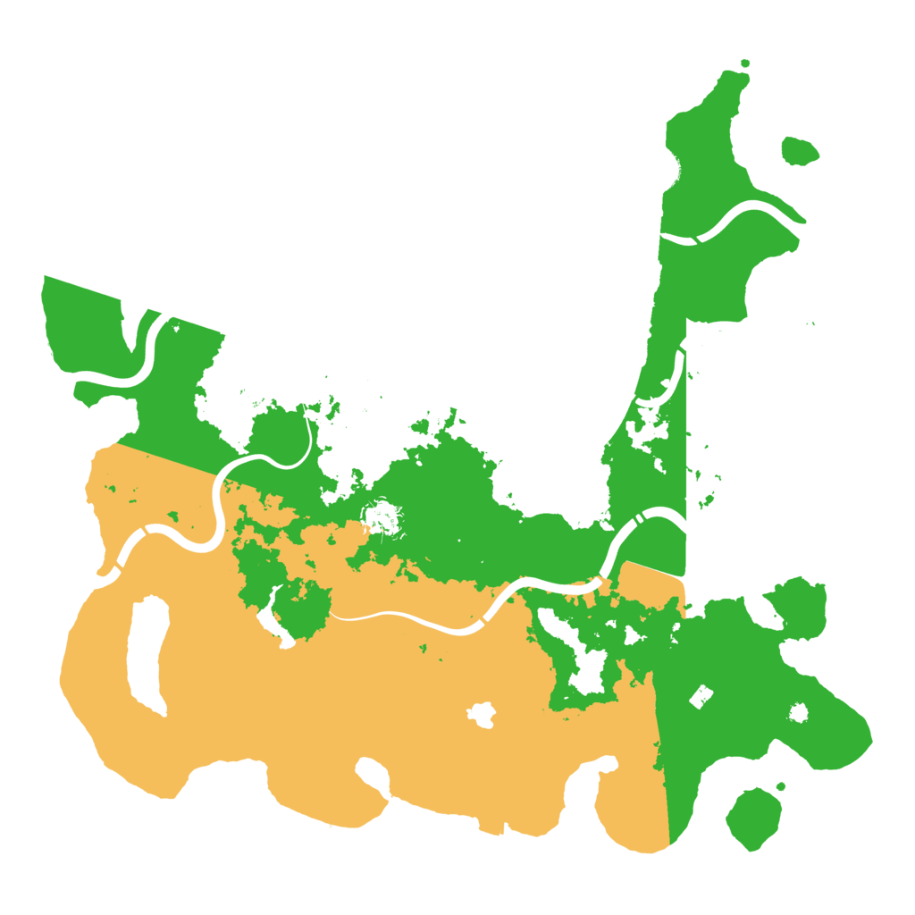 Biome Rust Map: Procedural Map, Size: 4250, Seed: 1430834206